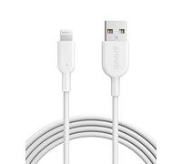 Anker cavo lightning, PowerLine II cavo di ricarica iPhone, certificato MFi per iPhone 13/12/11/Pro/XS/XS Max/XR/X/8/8 Plus/7/7 Plus/6s/6/6 Plus (bianco, 1,8 m)