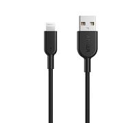 Anker cavo lightning, PowerLine II cavo di ricarica iPhone, certificato MFi per iPhone 13/12/11/Pro/XS/XS Max/XR/X/8/8 Plus/7/7 Plus/6s/6/6 Plus (nero, 0,9 m)