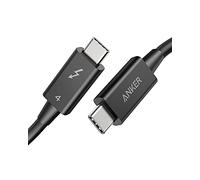 Anker Cavo Thunderbolt 4 da 70 cm, supporta monitor 8K/trasf. dati 40 Gbps/cavo di ricarica da USB C a USB C 100 W, per iPhone 15, MacBook Type-C, iPad Pro, hub, docking e altri