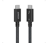 Anker Cavo Thunderbolt 5.0, USB-C 1m,Ricarica 240W,Trasferimento 40 Gbit/s,Supporta schermi 8K/4K,per iPhone 16,MacBook, iPad, Samsung (certificato Thunderbolt 5).