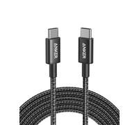 Anker Cavo USB C, 100W 333 Cavo Type C, Potenza di Ricarica Rapida Adatta per iPhone 16, 16 Plus, 16 Pro, 16 15Pro Max, MacBook Pro 2024, iPad Pro 2024, iPad Air 4, Galaxy S21, Pixel, Switch(3m, Nero)