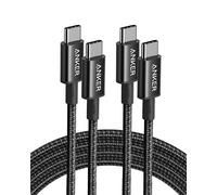 Anker Cavo USB C, 100W 333 Cavo USB Type-c, Potenza di Ricarica Rapida adatta per iPhone 17/17 Plus/17 Pro/17 Pro MaxMacBook Pro 2024, iPad Pro 2024, iPad Air 4, Galaxy S21, Pixel, Switch (1m+1,8m+3m)