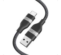 Anker Cavo USB C di Ricarica, USB A a C, cavo di Ricarica Rapida per iPhone 16/16 Plus/16 Pro/16 ProMax Samsung Galaxy S10 S10+, LG V30(0,9m)