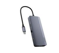 Anker Hub USB C 10 in 1 100W, con 2 Display, Display HDMI 4K a 30 Hz con Power Delivery da 100 W max, Porte dati USB C e USB A da 5 Gbps, per MacBook, Lenovo, Dell XPS, laptop HP e Altro