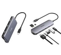 Anker Hub USB C (7 in 1, 100W) & Anker Adattatore PowerExpand (8 in 1, 100W)