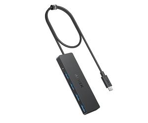 Anker Hub USB C Adattore con 4 Porte USB 3.0, OTG Ultrasottile da 5 Gbps, Cavo 60 cm, per MacBook, Mac Pro, Mac mini, iMac, Surface Pro, XPS, PC, Unità Flash, HDD Mobile (Ricarica non Supportata)