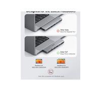 Anker Innovations Anker 547 Hub USB-C 7-in-2 3 x USB-C+ 2 USB+ 1 HDMI A83540A1