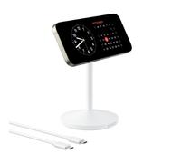Anker MagGo Cuffie Auricolare Smartphone Orologio intelligente Bianco USB Carica wireless Ricarica rapida Interno
