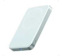 Anker MagGo, batteria magnetica ultra sottile, 10.000 mAh, certificato Qi2, portatile, 15 W, ultra veloce, compatibile con MagSafe, design ergonomico, solo per iPhone 15/14/13/12