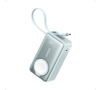 Anker MagGo Power Bank Magsafe per Apple Watch, Portatile e Compatta da 10000mAh 35W Max, Batteria Certificata, Cavo USB-C Incorporato, per iPhone 17 Pro Max/Serie 16-12, Samsung, iPad, AirPods