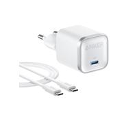 Anker Nano 45W Caricatore USB C, Ricarica Rapida, Compatto e Pieghevole | Samsung S25 Ultra/S24, iPhone 17 Pro Max Air/16/15, MacBook, Pixel 9, iPad (cavo da 183 cm incluso).