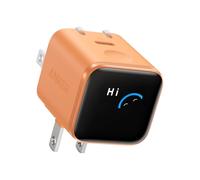 Anker Nano Charger 45W Arancione USB-C Display Smart Model Detection iPhone 1...