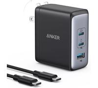 Anker Nano II 100W USB C Caricabatteria da Parete 3-Port Adattatore per Macbook