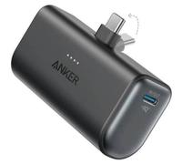 Anker Nano Power Bank 22,5 W 5000 mAh con connettore USB-C maschio incluso Nero
