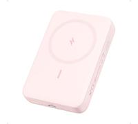 Anker Power Bank Magsafe 10000 mAh, Caricatore Portatile Wireless Compatto e Resistente, con Ricarica Rapida Fino a 30 W, per iPhone 17 Pro Max/Serie 16-12, AirPods e Altri Dispositivi(Rosa))