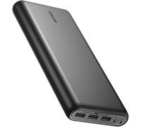 Anker Powerbank PowerCore 26800 - Batteria Esterna con 3 Porte USB e 2 Porte di Entrata Micro USB per RIcaricarsi più Velocemente - Power Bank Portatile per Smartphone Android, iPhone e Tanto Altro