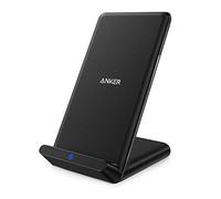 Anker PowerPort Wireless Charger, supporto di ricarica wireless certificato Qi, per iPhone XS Max/XR/XS/X/8/8 Plus, Samsung Galaxy S9/S8/S8 Plus/S7/Note 8, Nexus, HTC, LG e molti altri.
