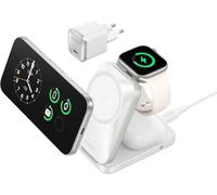 Anker Prime Caricatore Wireless iPhone 3 in 1, Compatibile MagSafe