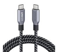 Cavo Anker Prime da USB-C a USB-C da 240W, ricarica rapida e resistente, in nylon intrecciato con materiali riciclati, 1.8m, per iPhone 16/16 Pro/16 Pro Max/16 Plus, MacBook, iPad, Galaxy S24, e altri
