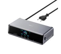 Anker Prime Docking Station 14 in 1, con Triplo DisplayLink, Porta USB C | Fino a 140W, Schermo Smart e Ventola Integrata, Supporto 8K, Compatibile con MacOS e Windows (Richiede Driver DisplayLink).