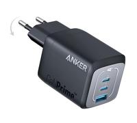 Anker Prime GaN caricatore USB C da 67W con 3 porte | Porte di ricarica rapida PPS, design compatto e pieghevole, compatibile con iPhone 15 / Pro, MacBook Pro/Air, iPad Pro.