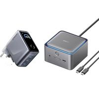 Anker Prime TB5 Docking Station(14 in 1, 140W) & Anker Prime Caricatore USB C (160W, 3 Porte)