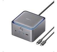Anker Prime TB5 Docking Station 140W, Dock USB C Thunderbolt 5 a 14 Porte con Ricarica Max, Trasffino a 120 Gbps, Lll LED Amb, Sistema di Raffredd, Display Fino a 8K per Laptop Thunderbolt 5/4