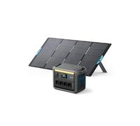 Anker SOLIX C1000 - Stazione elettrica portatile e pannello solare 400W, generatore solare 1800W, batteria LFP (LiFePO4), 4 prese, max 2400W
