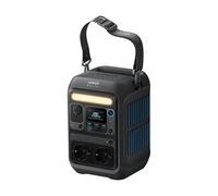 Anker SOLIX C300X - Power Station portatile, batteria LiFePO4, 300 W (max 600 W), potenza di ricarica rapida da 140 W, per campeggio, esterni, viaggi, emergenze, viaggio (pannello solare opzionale