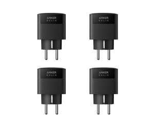 Anker SOLIX presa intelligente per Solarbank serie 2, Wi-Fi, Bluetooth, rilevamento carico corrente, risparmio energetico, Plug&Play, app, telecomando, carico max. 2500W, energia domestica, 4 prese