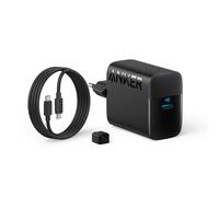 Caricabatterie superveloce Anker USB-C da 45W, con cavo USB-C, supporta la ricarica rapida PPS per Samsung Galaxy S24 Ultra/S24/S23+/S23/S22/Note20, iPhone 16/15, Pixel e altro (cavi da 1,5m inclusi)