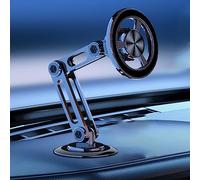 Anker Supporto magnetico per telefono da auto, rotazione a 360°, adesivo forte, angolo di visione regolabile, compatibile con la maggior parte degli smartphone