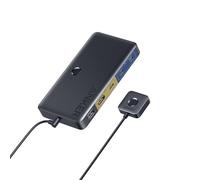 Anker Switch KVM HDMI USB 3.0, 5 porte USB 3.0, supporta 4K @ 60Hz, controllo magnetico tramite pulsante, commutazione con un clic per computer portatile e desktop per Dell, MacBook, iPad