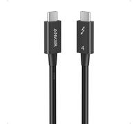 Anker Thunderbolt 4 Kabel 70cm lang, 8K Display/40 Gbps Datentransfer/240W USB-C Ladekabel, kompatibel mit iPhone 16/15, USB-C MacBooks, iPad Pro, Hubs, Docks, Intel Thunderbolt Zertifiziert