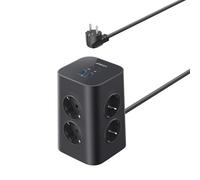 Anker Torretta Multipresa 12 in 1 con Protezione da Sovratensione, con Interruttore(16A,4000W Max), Ricarica Rapida USB C da 20W, 8 Uscite CA,4 Porte USB, Cavo di Prolunga da 2 m per Ufficio, Casa