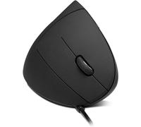 Anker Verticale Mouse, 1000-1600 DPI, Mouse Con Filo Con Impugnatura Verticale e Design Ergonomico, con Cavo USB da 1,5 m/4,9 piedi, per PC, Laptop, Windows, Mac(Nero)