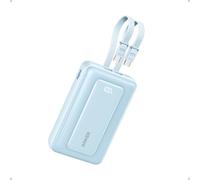Anker Zolo Power Bank Aggiornamento 2025 20000mAh(Blu) | Ricarica Rapida da 45W, 2 Cavi USB C, per iPhone Serie 17/16, Galaxy, MacBook e Altri