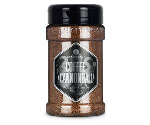 Ankerkraut Coffee Cannon Ball 200 g in spargitore, un altro barbecue con polvere di caffè e cacao per marinare carne bovina, agnello e selvaggina.