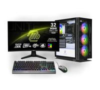 Ankermann Aero Gaming Bundle | Intel Core i7-13700F | Nvidia GeForce RTX 5070 12GB | 32GB DDR5 RAM | 1TB NVMe SSD | Windows 11 | WiFi & Bluetooth | MSI MAG 32" Curved WQHD Gaming Monitor | MSI Forge