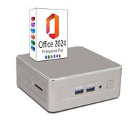 Ankermann-PC Ank-IX A5 Mini PC | 16GB RAM | 512GB NVMe SSD | Windows 11 | AMD Ryzen 5 7430U | WiFi & Bluetooth | MS Office 2024