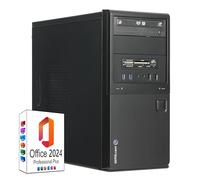 Ankermann-PC Business Work V3 | AMD Ryzen 5 3400G | 16GB RAM | 1TB NVMe SSD | Windows 11 | WiFi & Bluetooth | MS Office 2024