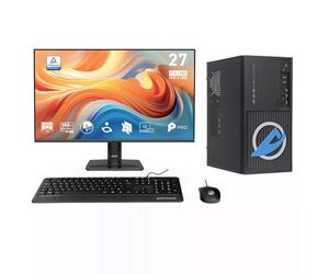 Ankermann CAD Work Business | Intel Core i7-8700 | Nvidia Quadro K620 2GB | 32GB RAM | 480GB NVMe SSD | Windows 11 | WiFi | MSI PRO MP 27" E14A Full-HD Monitor | Mouse & tastiera | Libre Office