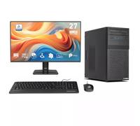 Ankermann Office Bundle PC Ufficio | Intel Core i5-10400 | 16GB DDR4 | 480GB SSD | Windows 11 | WiFi | MSI PRO MP 27" E14A Full-HD Monitor | Mouse & tastiera | MS Office 2024