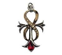 Ankh of Immortal Infinity - Collana con ciondolo gotico ispirato a romanticismo di Briar
