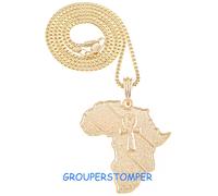 Ankh Su Africa Nuovo Collana con Pendente 61cm 2mm Largo Anello Quadrato Catena