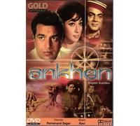 Ankhen - Dhaermendra, Mala Sinha Nuovo Originale Bollywood DVD
