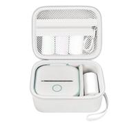 ANKHOH Custodia per etichettatrice Memoking T02 per Nelko P21 per Phomemo, bianco
