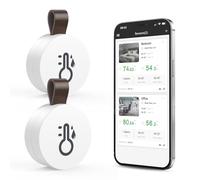 Ankilo Termometro senza fili, igrometro con Bluetooth, mini igrometro termico con app sensore intelligente, termometro digitale con esportazione di da