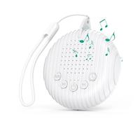 Ankilo White Noise Machine Baby con cordino, macchina portatile per il rumore bianco per bambini e adulti, 10 musica del sonno, timer, funzione di memoria, ricaricabile tramite USB per regalo