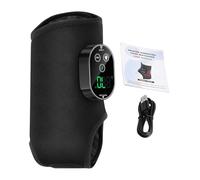 Ankle Foot Massager - Wireless Heated Wrap, Electric Vibration Device, Adjustable Temperature Comfort Warmer, Rechargeable Portable Relaxation Aid | Ergonomic Foot Relief Equipment For Daily